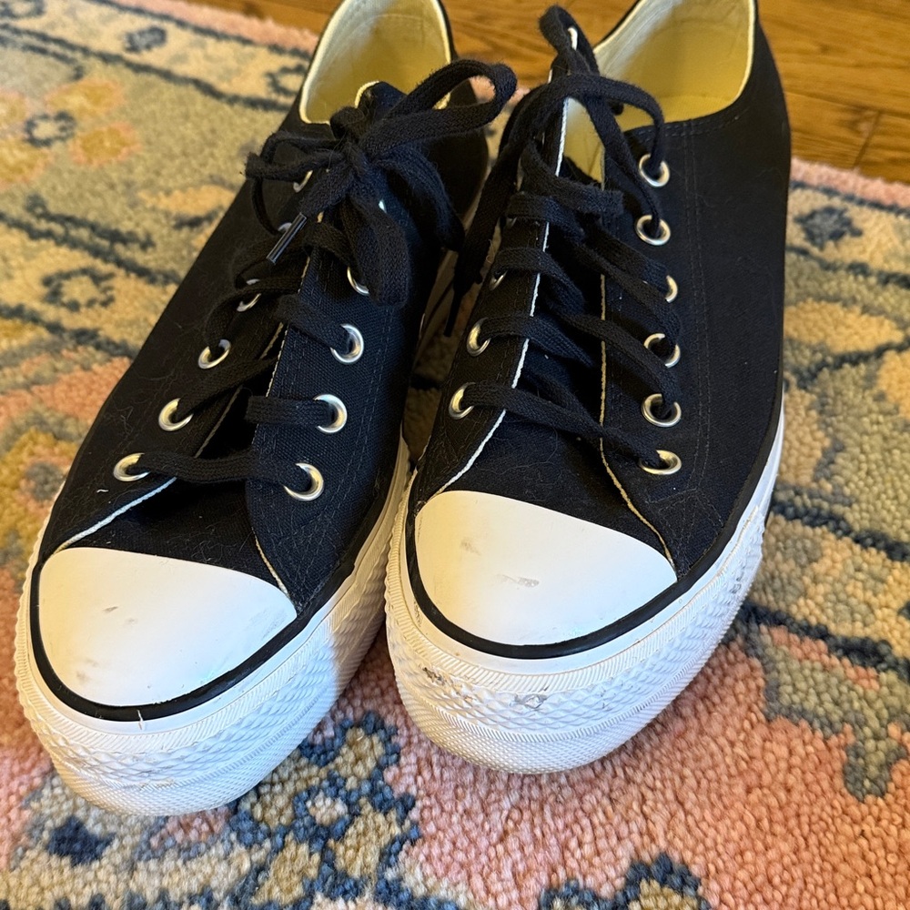 Converse All Star Classic Black Canvas Shoes